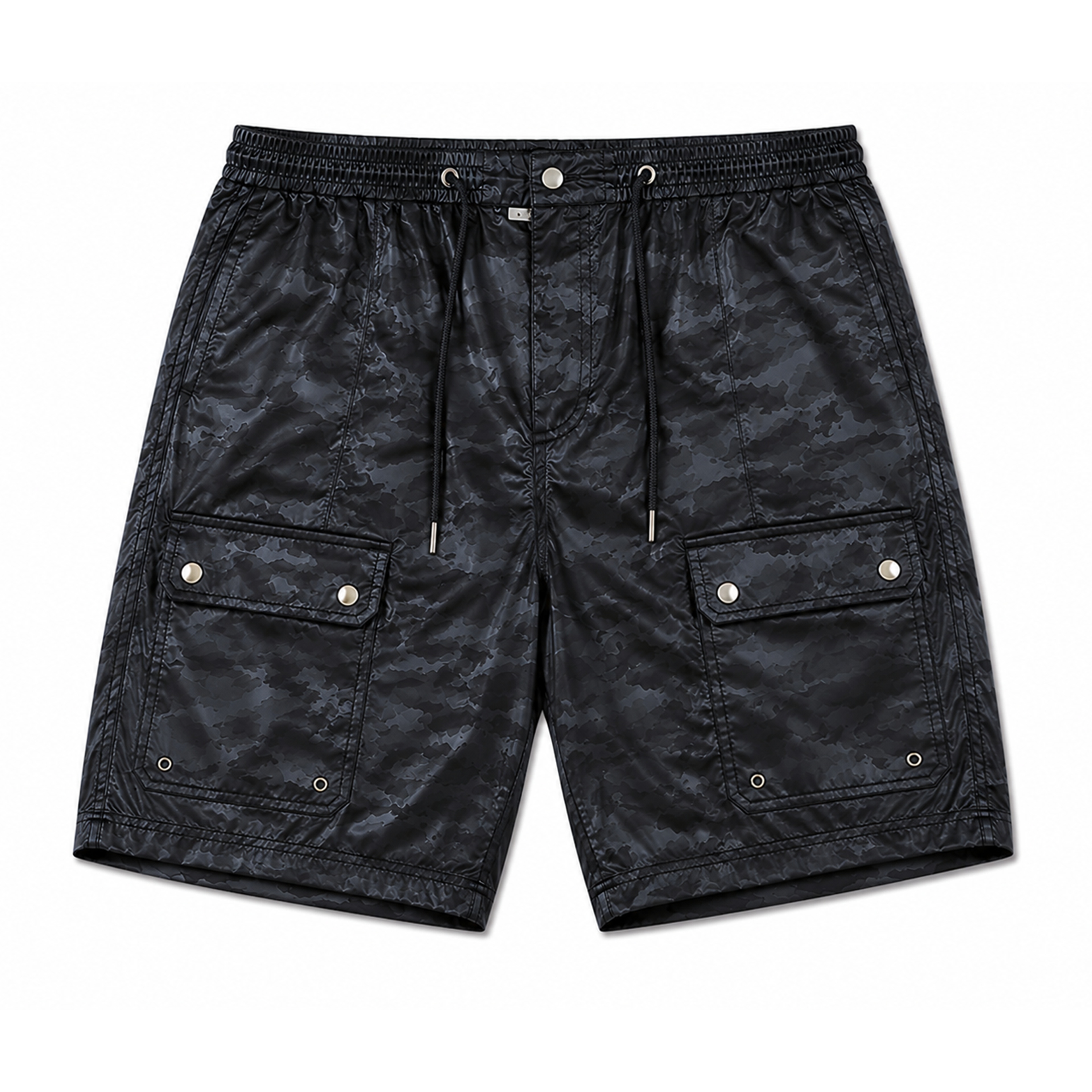 ARTICLE I NYLON SHORTS (BLACK)