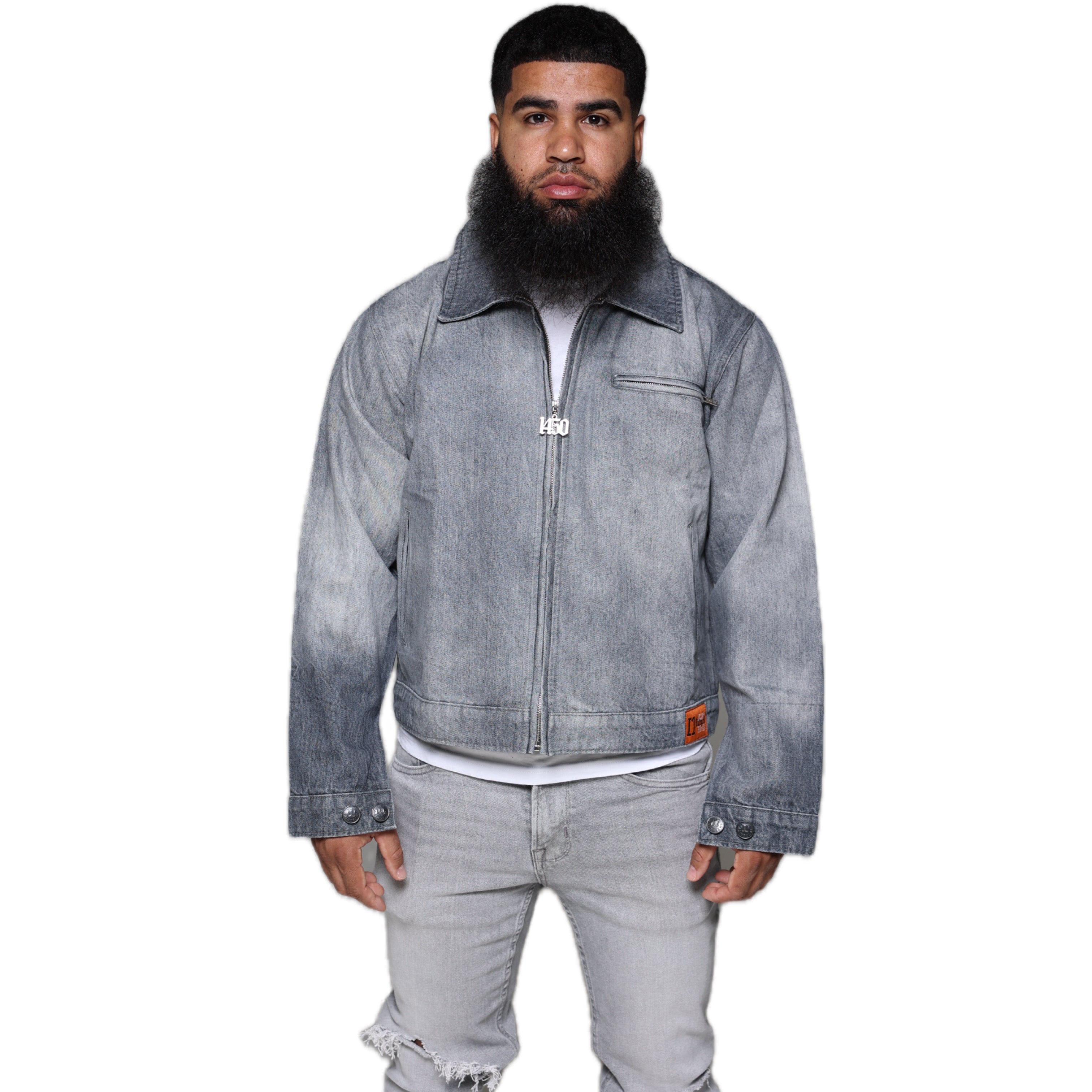 ARTICLE I DENIM UTILITY JACKET