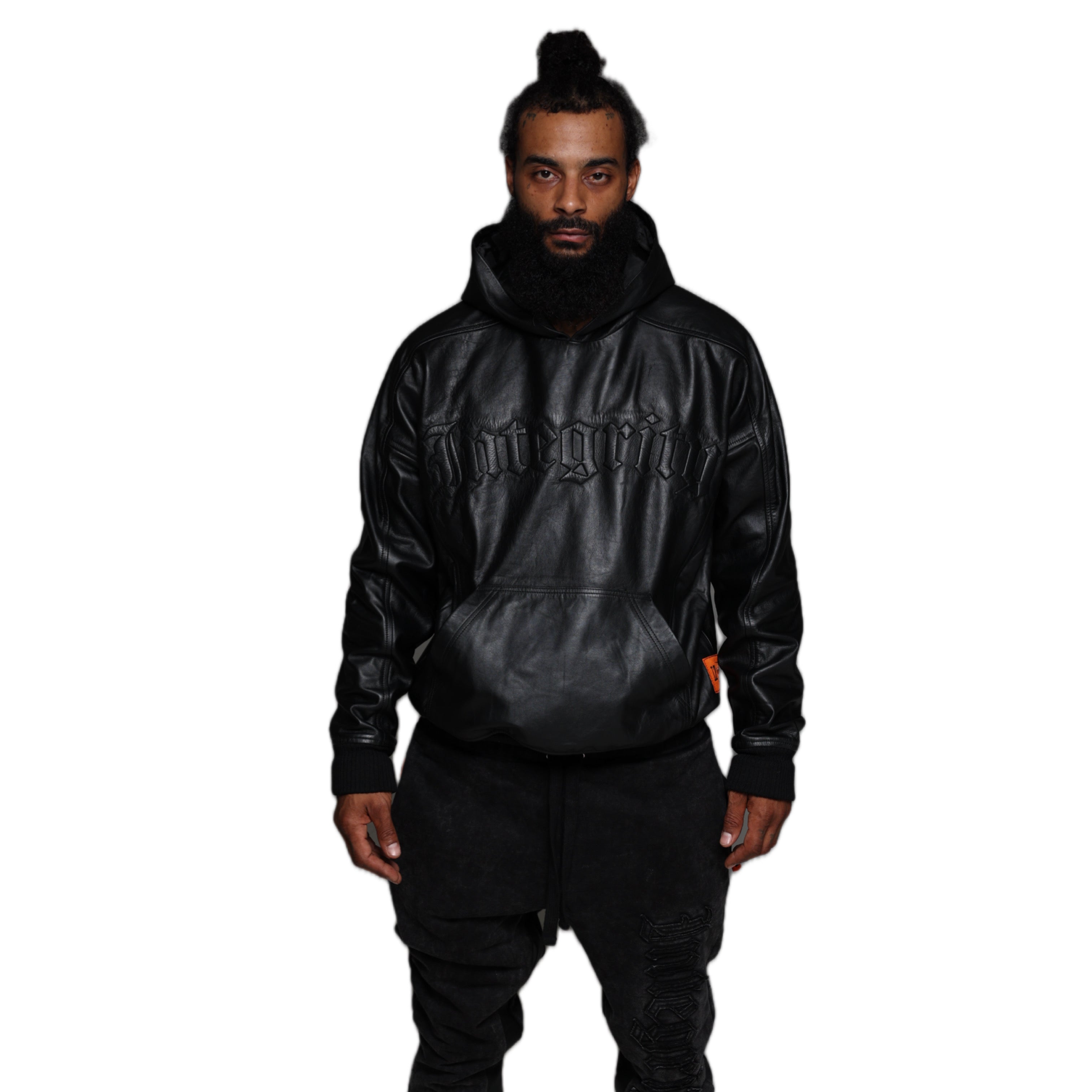 ARTICLE I LEATHER ANORAK