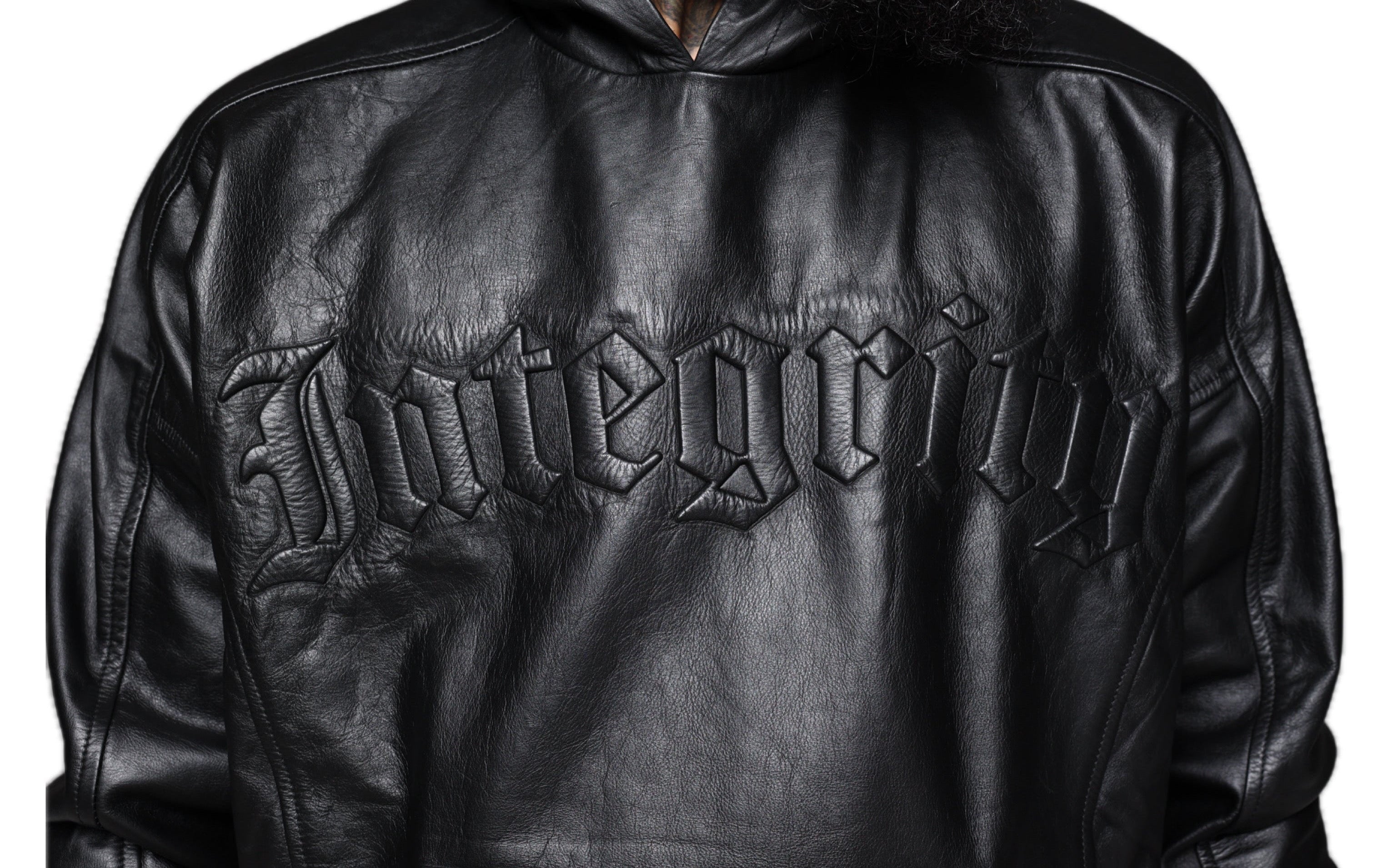 ARTICLE I LEATHER ANORAK